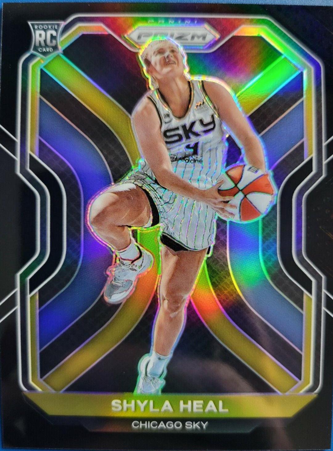 Shyla Heal [Black Prizm] #96 Basketball Cards 2021 Panini Prizm WNBA