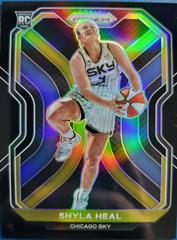 Shyla Heal [Black Prizm] #96 Basketball Cards 2021 Panini Prizm WNBA Prices