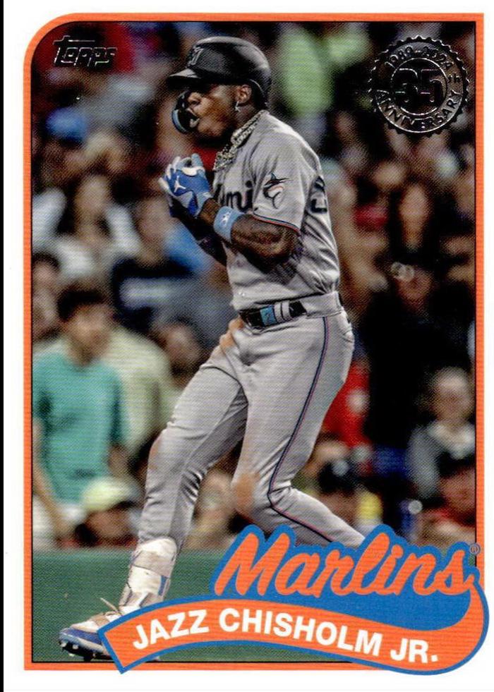 2024 Topps Now Jazz Chisholm Jr. Card Yankees Limited 814 2024
