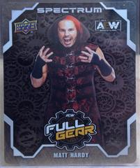 Matt Hardy #FG-19 Wrestling Cards 2021 Upper Deck AEW Spectrum Full Gear Metal Prices