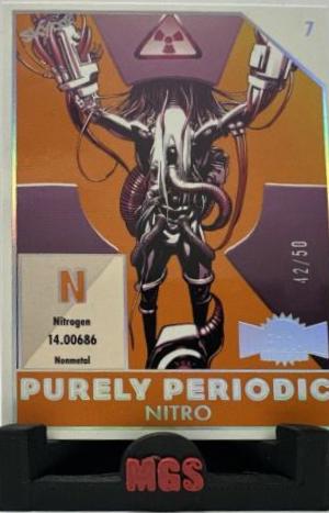 Nitro #PP-7 2024 SkyBox Metal Universe Avengers Purely Periodic