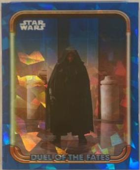 Enter: Darth Maul! #DF-2 Star Wars 2024 Topps Chrome Sapphire Duel of the Fates