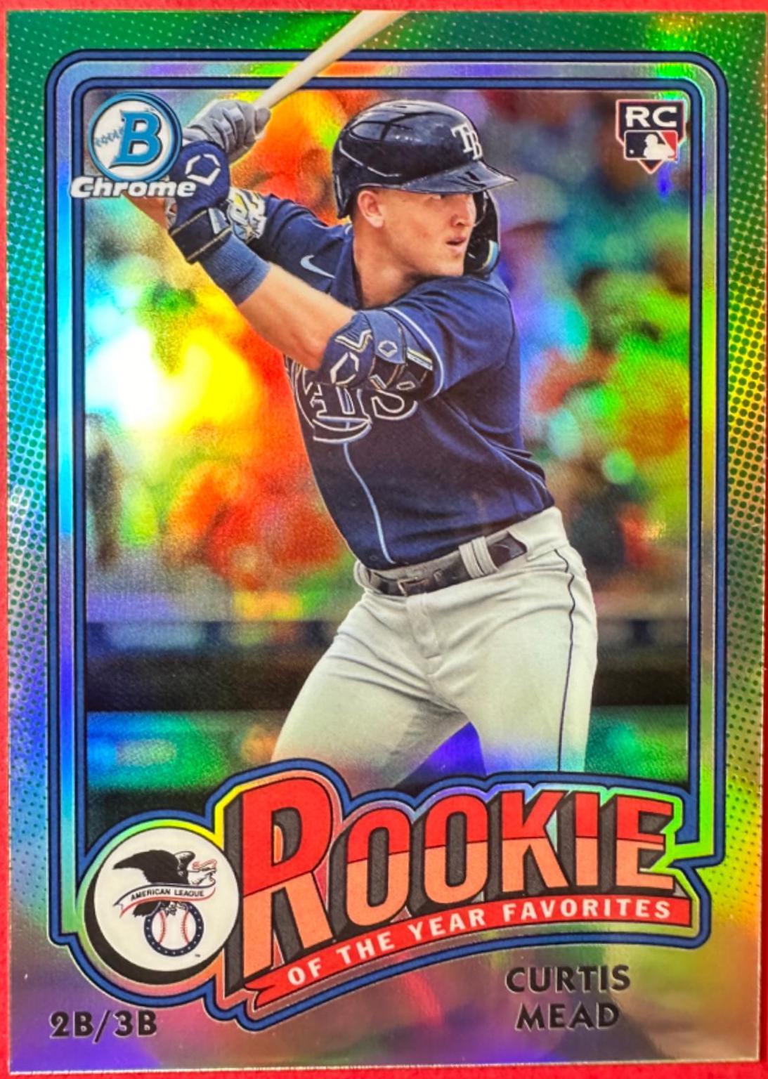 Curtis Mead #ROY-10 Prices [Rookie] | 2024 Bowman Rookie of the Year ...