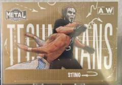 Sting [Gold] #TN-37 Wrestling Cards 2022 SkyBox Metal Universe AEW Technicians Prices