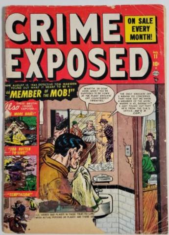 Crime Exposed #11 (1952) Comic Books Crime Exposed