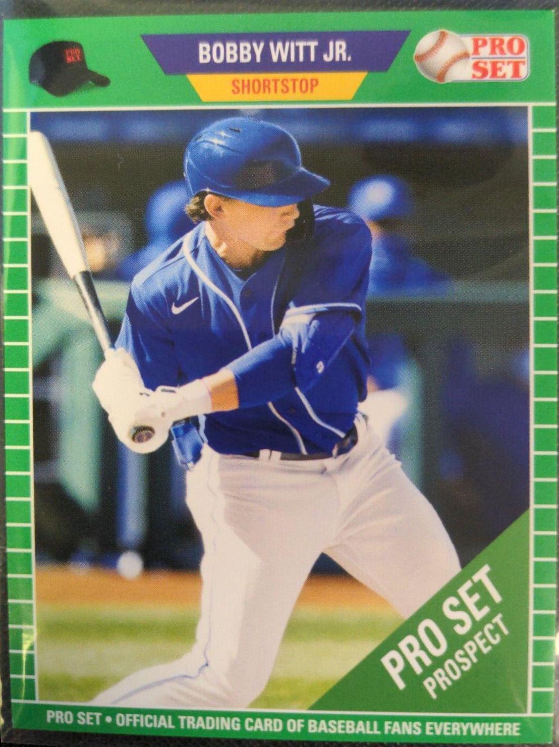 Bobby Witt Jr. [Green] #PS02 Baseball Cards 2021 Pro Set