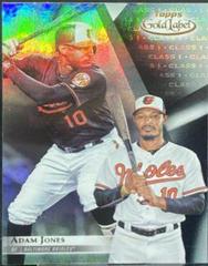 Adam Jones [Class 1 Black] #12 Baseball Cards 2018 Topps Gold Label Prices