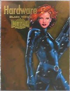 Black Widow #8-H Marvel 2013 Fleer Retro Metal Hardware