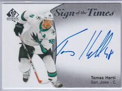 Tomas Hertl #SOTT-HE Hockey Cards 2021 SP Authentic Sign of the Times Autographs Prices