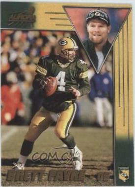 Brett Favre #61 Football Cards 1998 Pacific Aurora