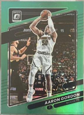 Aaron Gordon [Green] #140 Basketball Cards 2021 Panini Donruss Optic