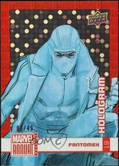 Fantomex [Hologram] #19 Marvel 2020 Upper Deck Annual Prices