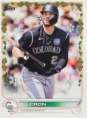 C. J. Cron #HW87 Baseball Cards 2022 Topps Holiday Prices