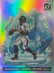 Russell Wilson SSP Casehit Silver Lasers factory DOWNTOWN