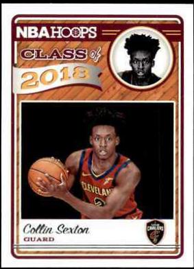 Collin Sexton #8 Basketball Cards 2018 Panini Hoops Class of 2018