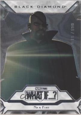 Nick Fury #BD14 Marvel 2023 Upper Deck What If Black Diamond