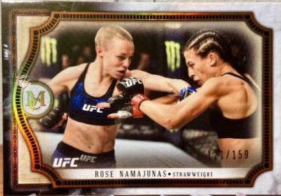 Rose Namajunas [Copper] #46 Ufc Cards 2018 Topps UFC Museum Collection