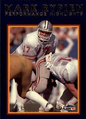 Mark Rypien #2 Prices [Rookie] | 1992 Fleer Mark Rypien | Football Cards