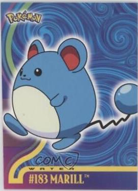 Marill #183 Pokemon 2001 Topps Johto