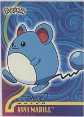 Marill #183 Pokemon 2001 Topps Johto Prices