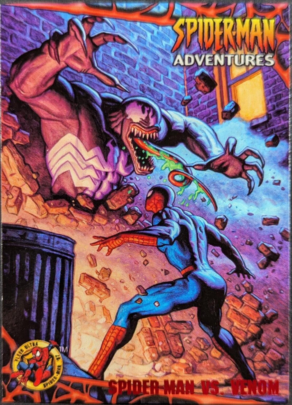 Spider-Man vs. Venom #67 Marvel 1997 Fleer Ultra Spider-Man