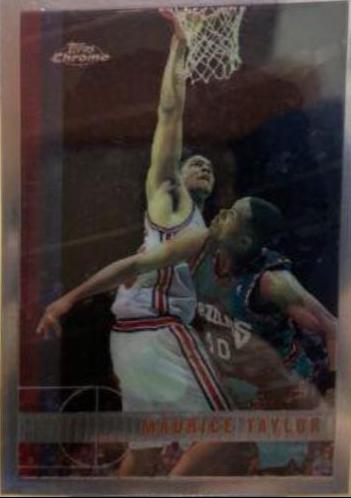 Maurice Taylor #212 Basketball Cards 1997 Topps Chrome