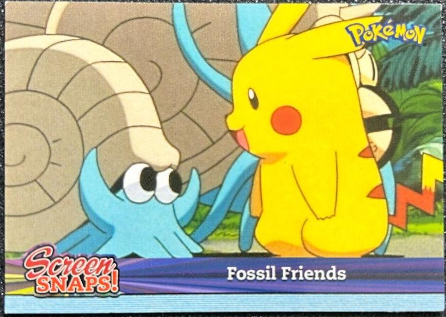 Fossil Friends #Snap06 Pokemon 2001 Topps Johto Champions Episode