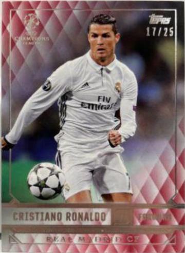 2016 Topps UEFA Champions 2024 League Showcase 157 Cristiano Ronaldo PSA 10