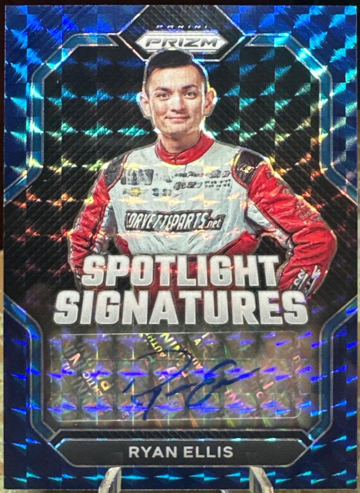 Ryan Ellis [Blue Reactive] #SS-REL Prices | 2023 Panini Prizm NASCAR ...