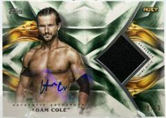 Adam Cole [Green] #UAR-AC Wrestling Cards 2019 Topps WWE Undisputed Auto Relic Prices