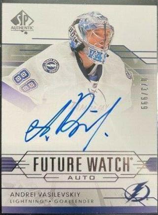 Andrei Vasilevskiy [Autograph] #310 Hockey Cards 2014 SP Authentic