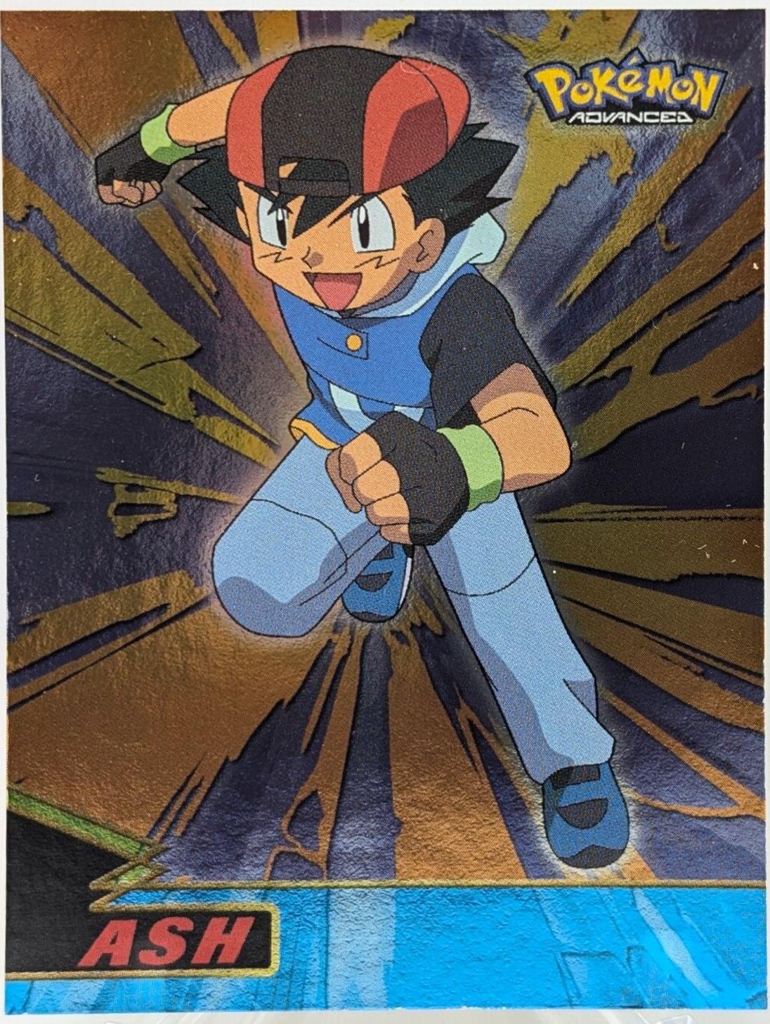 Ash [Foil] #1 Pokemon 2003 Topps Advanced