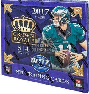 Retail Box Football Cards 2017 Panini Crown Royale