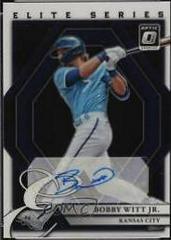 2022 Donruss hot Optic Bobby Witt Jr. Elite Series Prizm Refractor Auto RC