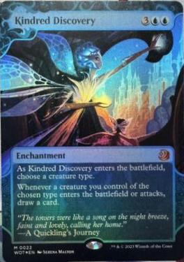 Kindred Discovery [Foil] #22 Magic Wilds of Eldraine Enchanting Tales