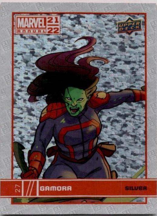 Gamora [Hologram] #27 Marvel 2021 Upper Deck Annual