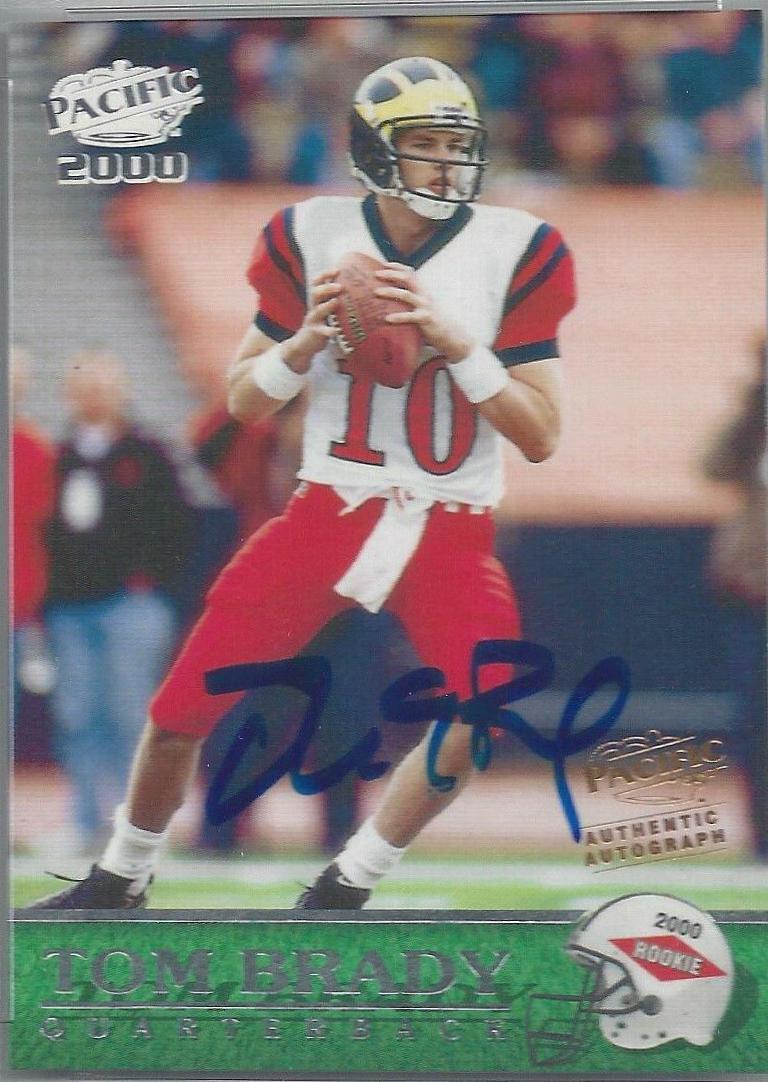 Tom Brady [Autograph] #403 Prices [Rookie] | 2000 Pacific | Football Cards