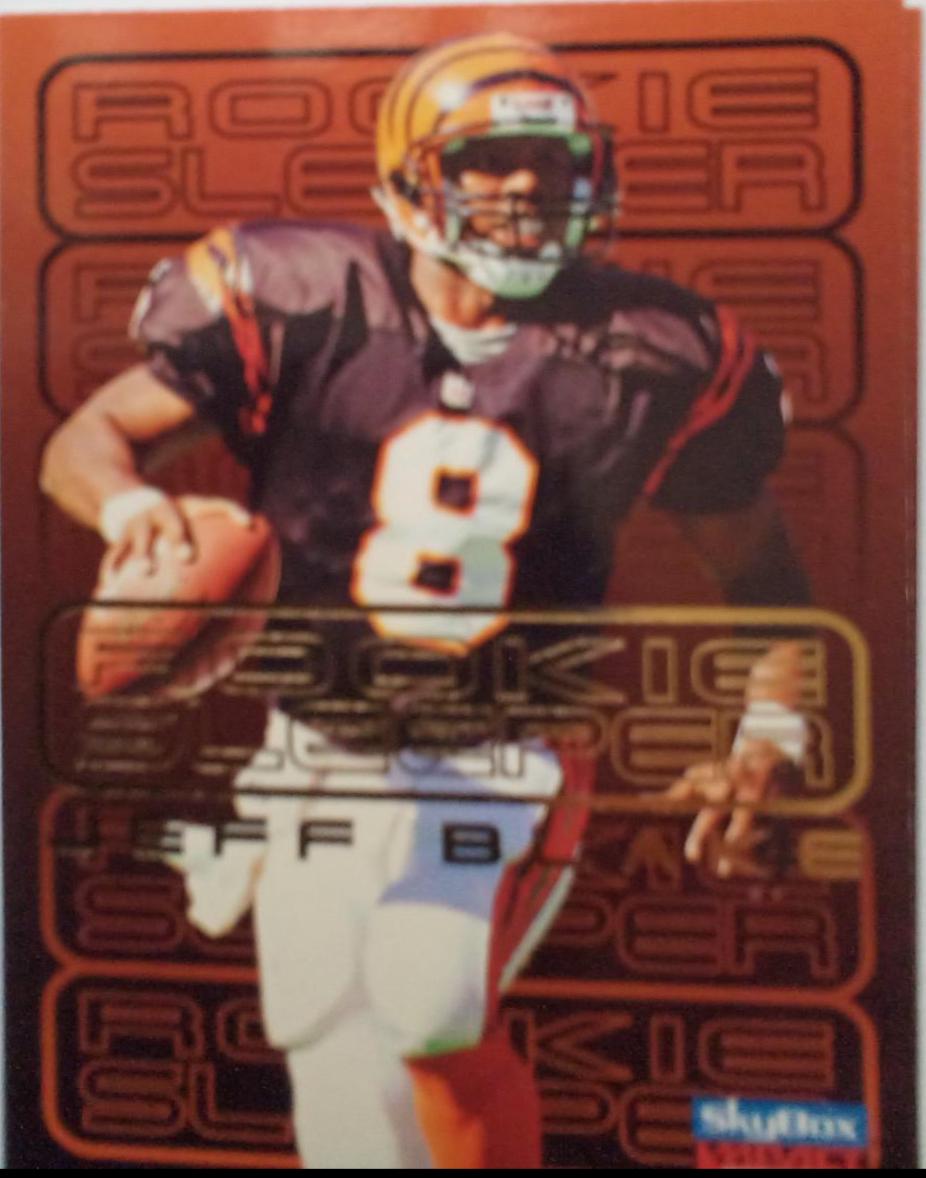 Jeff Blake [rookie sleeper] #119 Football Cards 1996 Skybox Impact Rookies