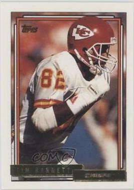 Tim Barnett #505 Football Cards 1992 Topps Gold