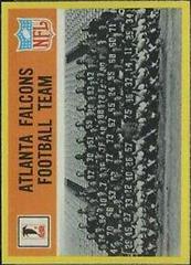 Atlanta Falcons [Team Card] #1 Football Cards 1967 Philadelphia Prices