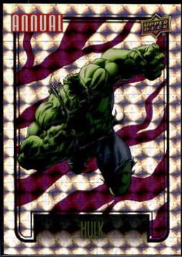 Hulk #B5 Marvel 2022 Upper Deck Annual Backscatters