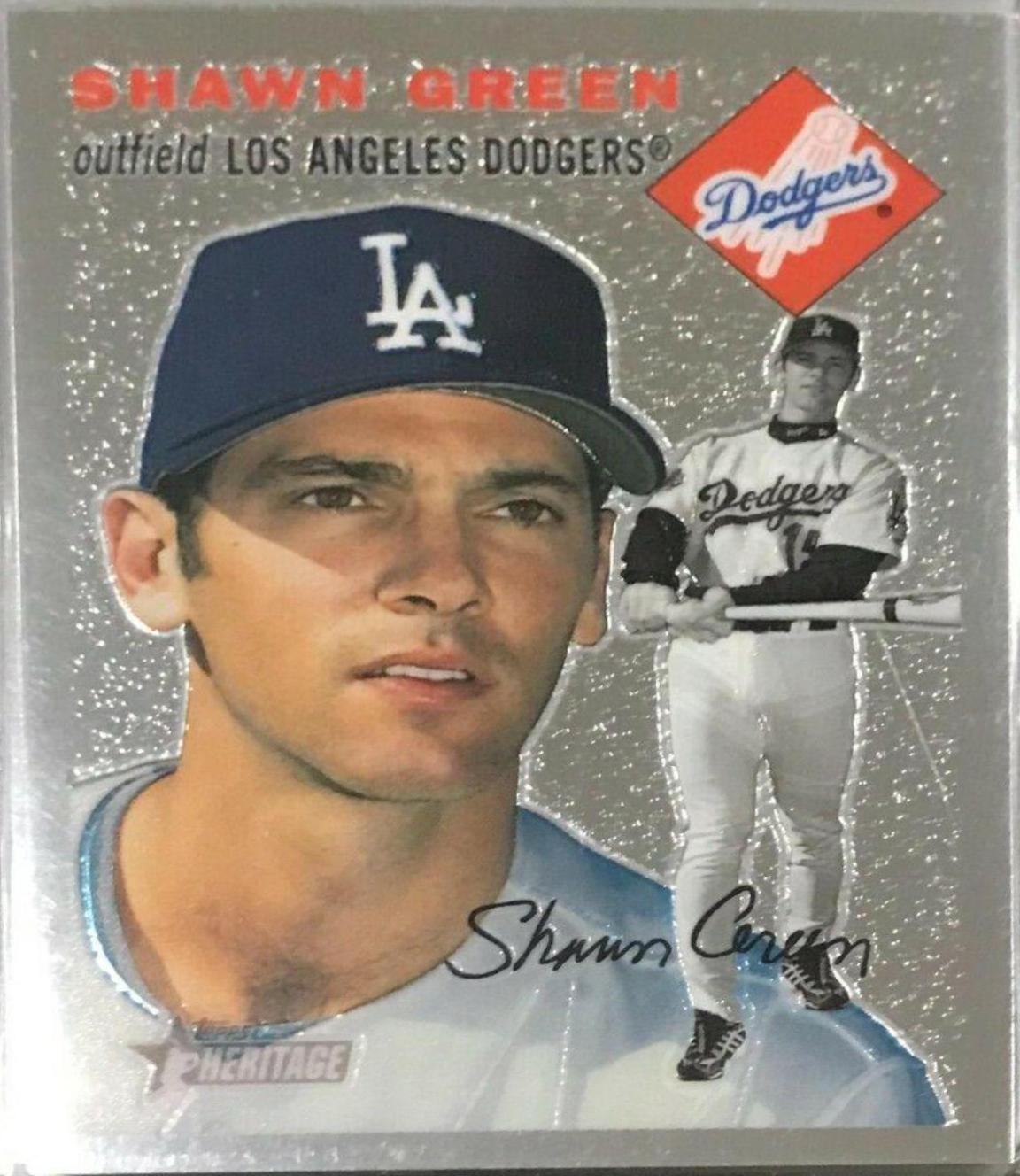 Shawn Green #THC99 Baseball Cards 2003 Topps Heritage Chrome