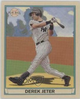 Derek Jeter [Mini] #45 Baseball Cards 2003 Upper Deck Play Ball