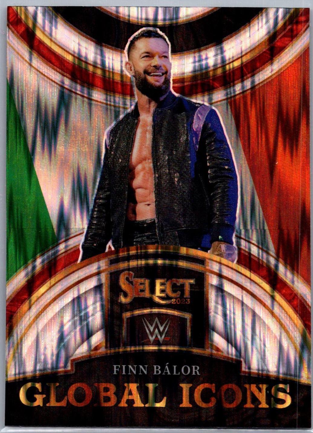 Finn Balor [Flash] #4 Wrestling Cards 2023 Panini Select WWE Global Icons