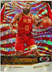 James Harden [Fractal] #4 Basketball Cards 2019 Panini Revolution Supernova Prices