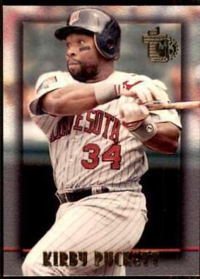 Kirby Puckett #71 Baseball Cards 1995 Topps Embossed