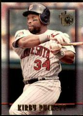 Kirby Puckett #71 Baseball Cards 1995 Topps Embossed Prices