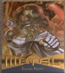 Emma Frost #17 Marvel 2013 Fleer Retro Metal