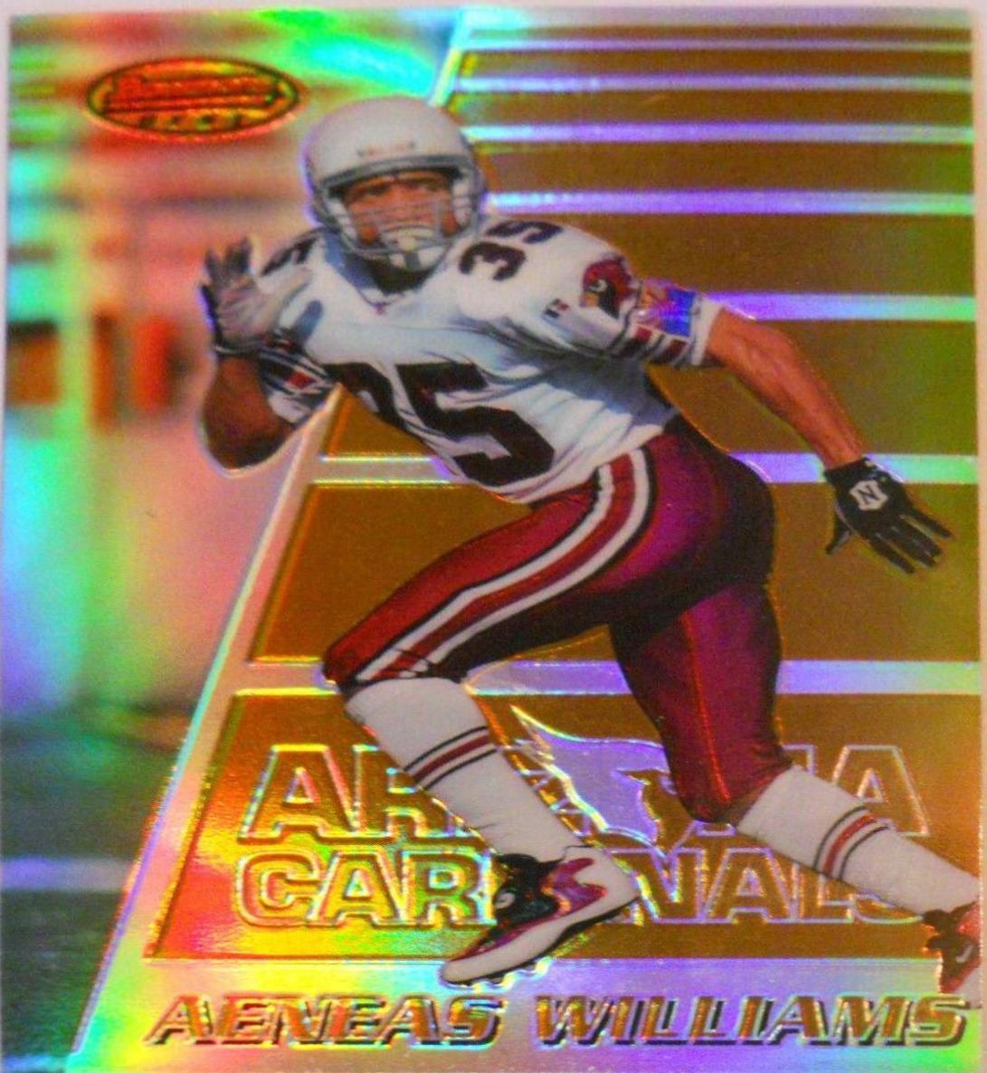 Aeneas Williams [Refractor] #41 Football Cards 1996 Bowman's Best