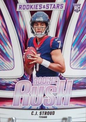 C J Stroud RR 4 Prices Rookie 2023 Panini Rookies Stars Rookie